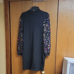 SHEIN Black Knit Sweater